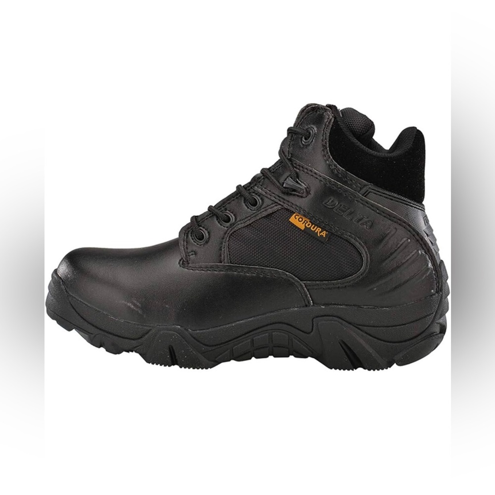 NWT HARGLESMAN Men's Tactical Leather Combat Boots Size 9 - Picture 2 of 6
